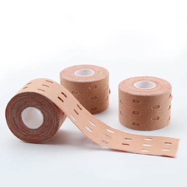 Ruban Adhésif de Sport pour Muscles Perforés, Bandage Thérapeutique de Mise en Forme, Soins, Élastique, Physio, Ruban de Kinésiologie Perforé