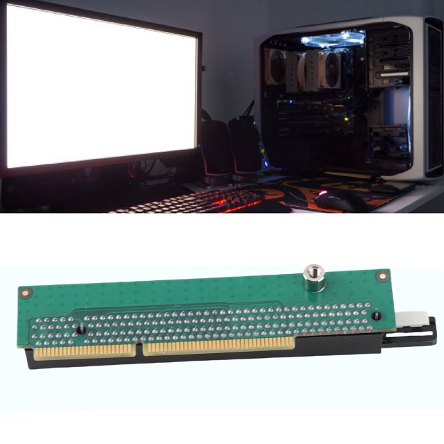 PCI E 16 Riser Card, Adapter Tiny 5 PCIE16 Riser for ThinkCentre M920q M920x M910x M720q P330, Transferable Graphics Support P1000 P620 P600
