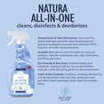 thumbnail image 2 of Natura Solutions, All-In-One Disinfectant Spray, Cleans, Disinfects & Deodorizes, Eucalyptus Essential Oil, 680 ml, 2 of 5