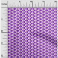 thumbnail image 2 of oneOone Silk Tabby Purple Fabric Geometric Sewing Craft Projects Fabric Prints By Yard 42 Inch Wide, 2 of 5