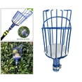 thumbnail image 2 of Almencla Fruit Picker, Fruit Picker Pole Basket Picker Tool Gardening Picks Lightweight, Blue, 2 of 8