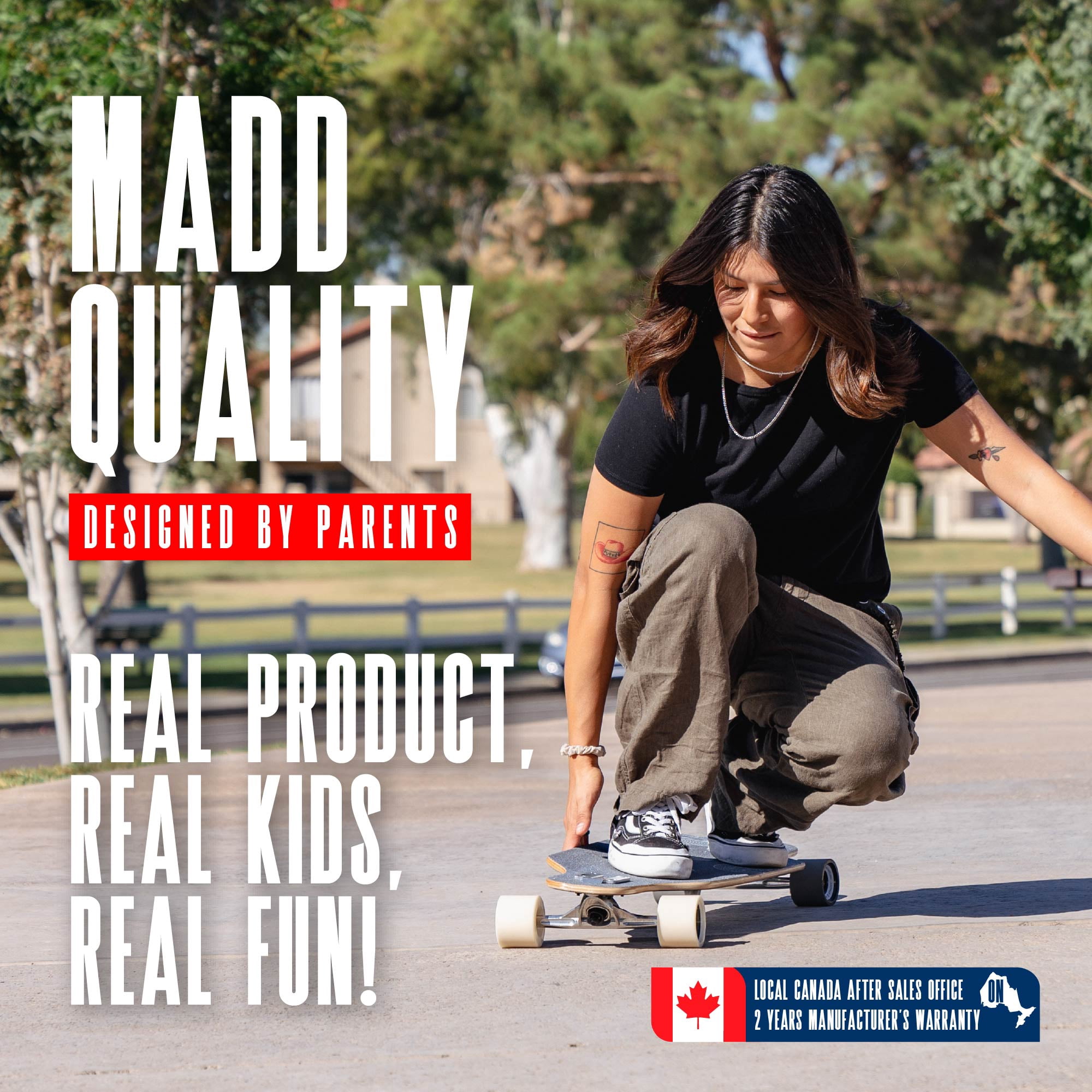 Madd Gear 31 Drop Through Skateboard