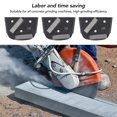 thumbnail image 4 of Grinding Shoes, 2 Teeth Alloy Steel  Grinding Block 3Pcs  for Paint Floor, 4 of 8