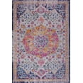 thumbnail image 1 of LaDole Rugs Orlando Traditional Indoor/Outdoor Area Rug, Blue and Yellow, 6'5' x 9'5', 1 of 5