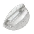 thumbnail image 2 of DYNWAVECA Drywall Corner Sander DIY Crafting Project Semi Circular Multifunctional Non Slip Angle Sandpaper Holder Putty Finishing Tool single holder, 2 of 9