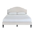 thumbnail image 2 of Home Fare Fabric Upholstered Queen Bed in Warm Gray, 2 of 10