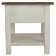 thumbnail image 5 of Signature Design by Ashley Bolanburg Table d'Appoint à 1 Tiroir en Blanc Antique, 5 of 5