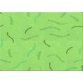 thumbnail image 1 of Ahgly Company Machine Washable Indoor Rectangle Transitional Green Area Rugs, 6' x 9', 1 of 7
