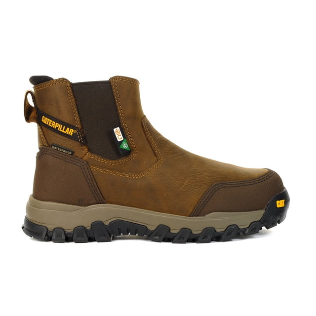 Caterpillar Men's Threshold Rebound Bison Steel Toe WP CSA Work Boots P726290<span> - </span>11.5 (Wide)
