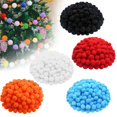 thumbnail image 1 of 300pcs Pom Poms 20mm Pom Poms Fuzzy Pompoms For DIY Crafts Decorations, 1 of 9