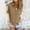 Coffee, variant on Yanlir Women's Solid Color Lapel Button Cardigan with Half Sleeve Versatile Spring/Summer Cover-Up,Loose Fits Tunic Blouse for Layering(Red,S)