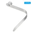 thumbnail image 3 of Unique Bargains 8x8mm Kayak Paddle Snaps, Hollow Button Single Pin Lock Tube Spring Clips for Tent Pole, 10 Pack, 3 of 6