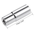 thumbnail image 2 of Unique Bargains 1/2-Inch Drive 6 Point Deep Socket 21mm Metric, Cr-V Steel, 2 of 3