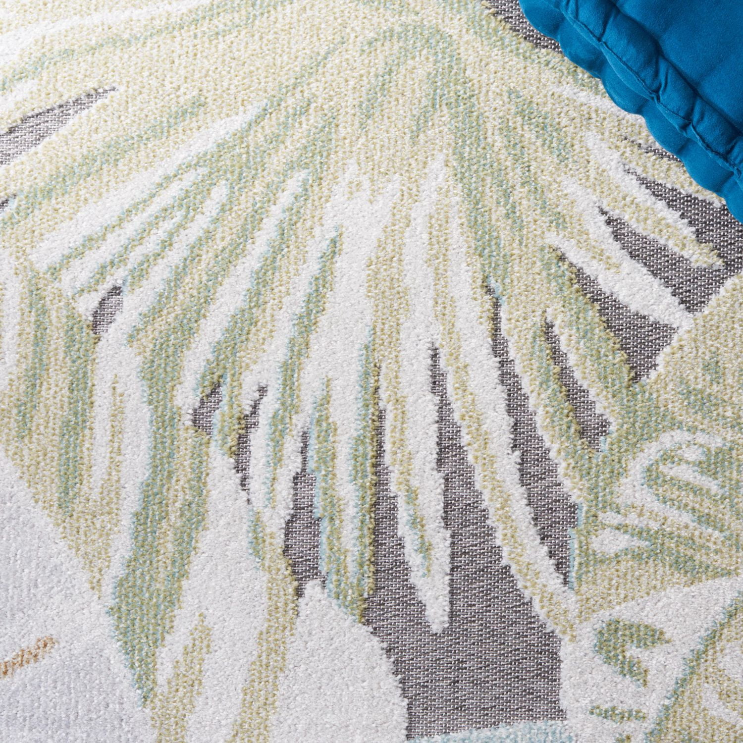 SAFAVIEH Sarasota Olivia Tapis Floral Intérieur/Extérieur