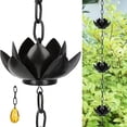 thumbnail image 4 of Dvkptbk Rain Chain Rain Chain for Gutters Copper Rain Chain Outdoor Hummingbird Rain Chain 2.4 Meter Decorative Rain Chain Rain Chain, 4 of 8