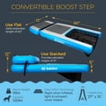 thumbnail image 3 of Solstice Original Inflatable Pup Plank Dog Float Floating Ramp Ladder for Pools, 3 of 9