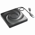 thumbnail image 1 of External CD/DVD Drive Burner, CD ROM DVD Player Portable CD Reader for Laptop PC 11/10/7 ,Widely Use, 1 of 5