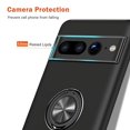 thumbnail image 4 of [PST] Google Pixel 7A Étui Anneau, Étui Hybride Magnétique avec Béquille et Support Anneau Invisible, 4 of 5