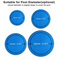 thumbnail image 2 of Bangus Couverture de Piscine, Protection de Piscine Gonflable, Bouchons de Piscine Imperméables, 2 of 6