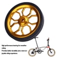 thumbnail image 4 of Roue Facile en Alliage d'Aluminium pour Vélo Pliant, Roue Facile Légère pour Rouler et Faire du Cyclisme avec Roulement Haute Performance, 4 of 7