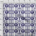 thumbnail image 2 of oneOone Georgette Viscose Fabric Paisley|Stripe & Circle Ikat Print Fabric BTY 42 Inch Wide, 2 of 4