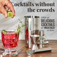 thumbnail image 3 of Mixology & Craft Bartender Kit - 15 Piece Set Including Cocktail Shaker and Bar Accessories, Perfect for Drink Mixing at Home, Plus Exclusive Recipe Cards, 3 of 5