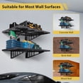 thumbnail image 3 of Garage Wall Shelves Garage Storage Rack, Wall Garage Storage Shelves, Heavy Duty Floating Wall Shelves, 3 of 14