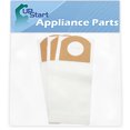 thumbnail image 1 of 3 Replacement Type G Vacuum Bags for Dirt Devil - Compatible with Dirt Devil 103, Dirt Devil Type G, Dirt Devil M08230RED, Dirt Devil Ultra Corded Bagged Handheld Vacuum M08230RED, Dirt Devil 08100, 1 of 4