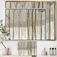 thumbnail image 2 of Forest in Winter Gold - Cabin & Lodge Framed Canvas, 2 of 3