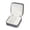 Grey, variant on Meitianfacai Mini Travel Jewelry Case for Women, Portable Jewelry Travel Organizer, Small Jewelry Organizer Box for Girls Gift, Travel Essential to Store Ring, Necklace, Earring(Pink)