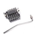 thumbnail image 4 of Electric Guitar Tremolo Bridge Double Bridges Guitar Bass Parts Locking Assembly System Chrome GA503, 4 of 9