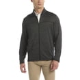 thumbnail image 1 of Ben Hogan Performance Men's Long Sleeve Solid Fleece Golf Full Zip Sweater, 1 of 5
