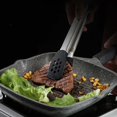 thumbnail image 3 of Pinces en Silicone pour Cuisson Barbecue en Acier Inoxydable Robuste Pinces de Cuisine avec Embouts en Silicone Pinces à Salade Pinces en Caoutchouc Buffet, 3 of 7