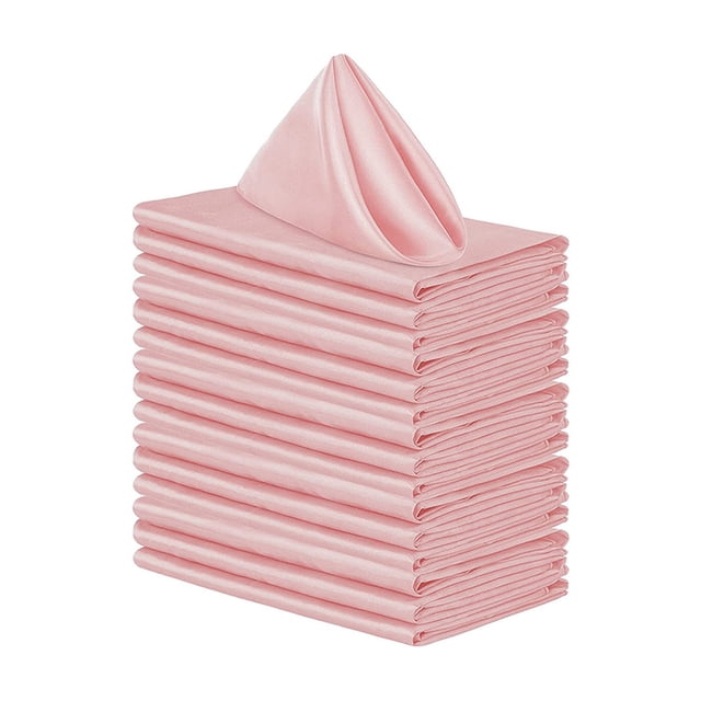 Maytalsory 20pcs Polyester Soft And Comfortable Square Napkins For Cozy Mealtime Wide Application Table Napkins leather powder