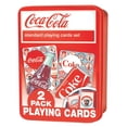 thumbnail image 4 of Masterpieces Puzzle Company Coca-Cola Playing Cards (2-Pack) in Collectible Tin, 4 of 6