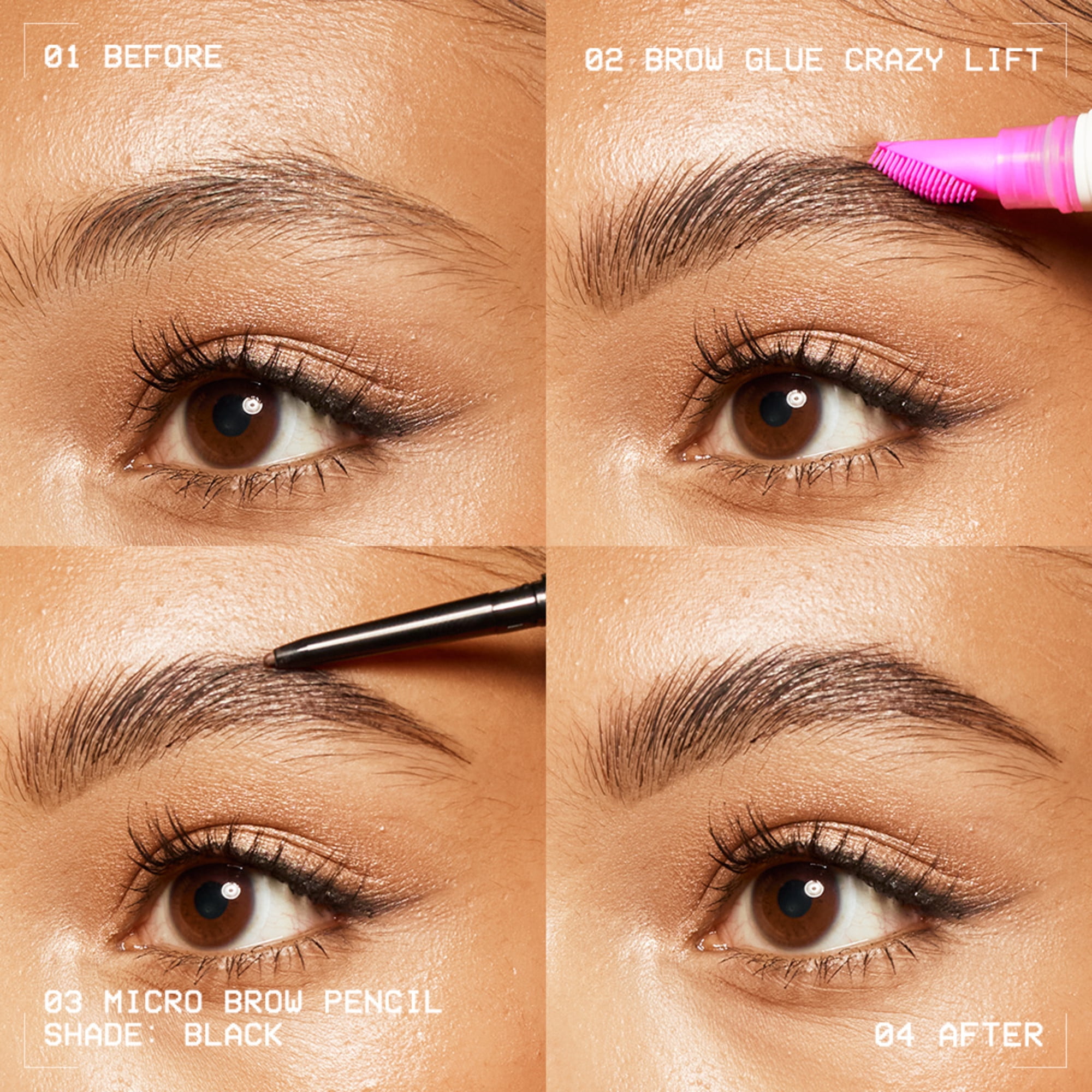 NYX Professional Makeup Gel à sourcils The Brow Glue Crazy Lift