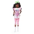 thumbnail image 1 of Barbie Doll, Curly Black Hair, 80s Slumber Party, Barbie Rewind, 1 of 7