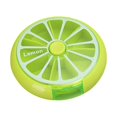 thumbnail image 1 of Pill Case 7 Grids Round Tablet Candy Storage Holder Dispenser Portable Office School Pocket Travel Camp Container Box Light Green, 1 of 9