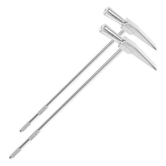 KAKOWELY tuning hammer 2pcs Kalimba Tuning Hammer Set Aluminum Alloy Sound Maintenance Tools For 15-Key And 17-Key Thumb Pianos Instrument Turning Accessories