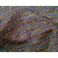 thumbnail image 4 of oneOone Silk Tabby Fabric Leaves & Floral Block Fabric Prints By Yard 42 Inch Wide, 4 of 5