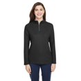 thumbnail image 1 of Core 365 Ladies' Fusion ChromaSoftâ„¢ Pique Quarter-Zip CE405W, 1 of 3