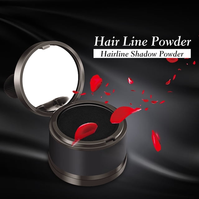 Poudre pour Ligne de Cheveux, Poudre Ombrée pour Ligne de Cheveux Poudre de Couverture de Ligne de Cheveux Poudre de Couleur Dissimuler Combler Cheveux Clairsemés Retouche des Racines Poudres
