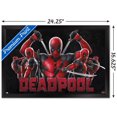 thumbnail image 2 of Marvel Deadpool & Wolverine - Deadpool Wall Poster, 14.725" x 22.375" Framed, 2 of 4