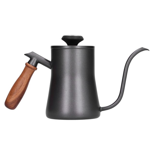 Coffee Kettle, Water Outlet Design 550ML Ergonomic Electric Coffee Kettle For Office For Home Black