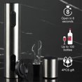 thumbnail image 2 of Electrical Vinöppnare Sets, Type-C Rechargeable, Silver, 2 of 4