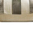 thumbnail image 3 of Pillow Covers, Grey 22"x22" (55x55 cm) Throw Pillows, Velvet Patchwork Throw Pillows For Couch, Striped Pattern Modern Style - Velvet Band Grey, 3 of 4