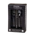 thumbnail image 4 of Oneida Brady Black Satin 20 Piece Flatware Set, 4 of 6