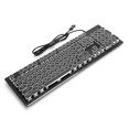 thumbnail image 3 of 104 Keys Retro Wired Gaming Mechanical Keyboard Key Click, Mixed Light, Ergonomic Design, Universal for Desktop and Laptop Computers, 3 of 8