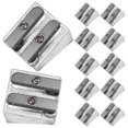 thumbnail image 1 of Miangastore 12Pcs Metal Pencil Sharpeners Small Pencil Sharpener Manual Sharpeners Student Metal Sharpeners, 1 of 9