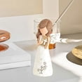 thumbnail image 1 of Zenithome Statue Commémorative d'Ange en Résine de 3,9 Pouces, Figurine Sculptée Peinte à la Main pour la Déco de la Maison, Cadeau pour la Fête des Mères, l'Amitié, la Guérison et l'Encouragement, 1 of 6